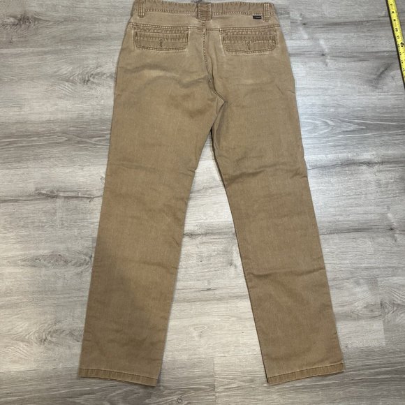 Toad & Co Mens Pants Brown 33 X 34 Organic Cotton Blend Mission Ridge‎ - Picture 6 of 7